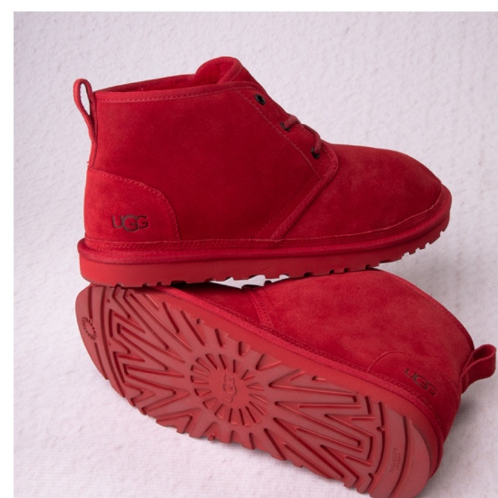 Mens UGG® Neumel Chukka Boot - Samba Red size 10 - Picture 1 of 3